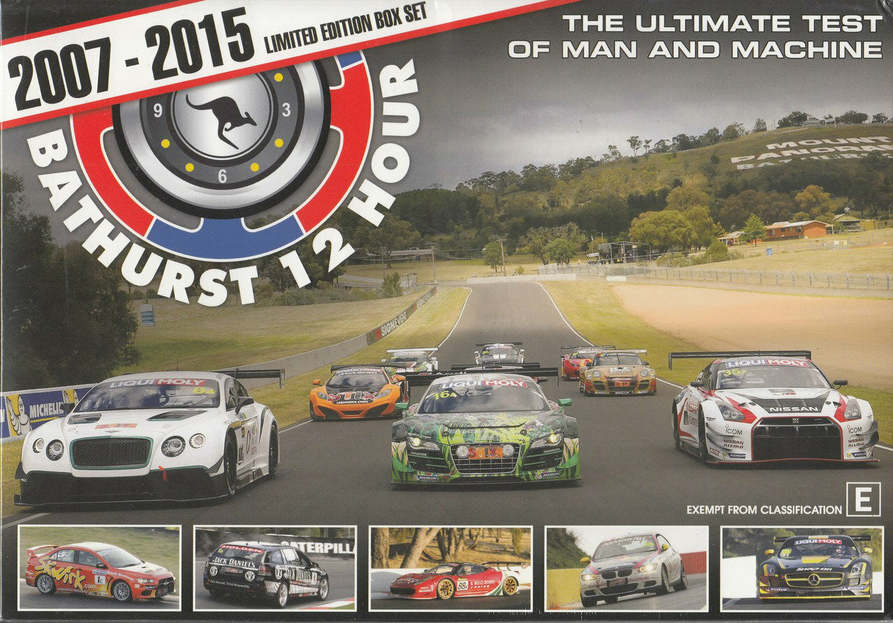 Bathurst 12 Hour 2007 - 2015 – Ultimate Test for Man & Machine - Limited Edition DVD SET