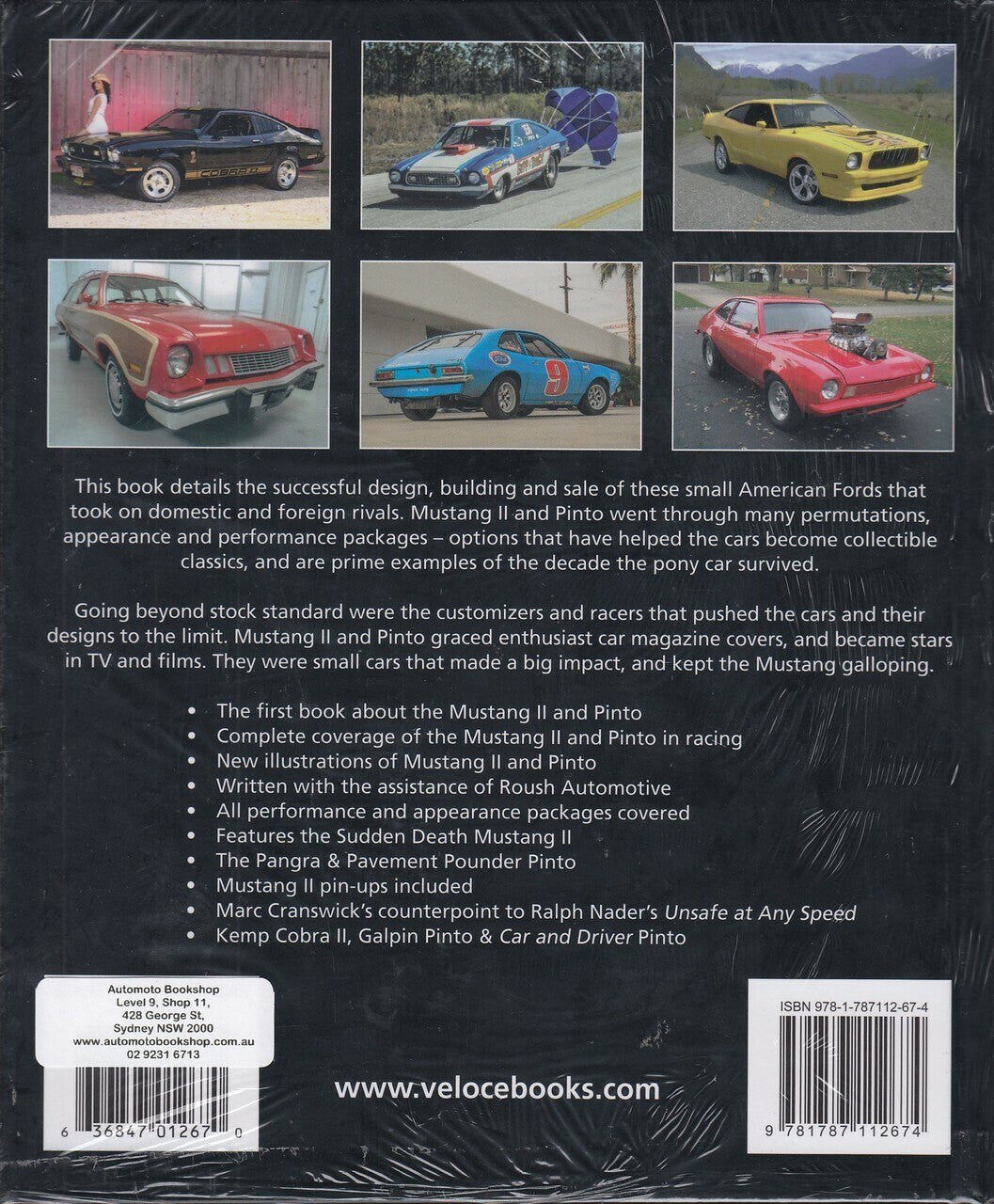 Ford Mustang II & Pinto 1970 to 80 (Marc Cranswick, 9781787112674)