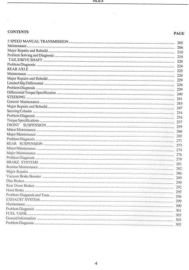Holden Commodore VL 6 Cylinder and V8 1986 - 1988 Workshop Manual