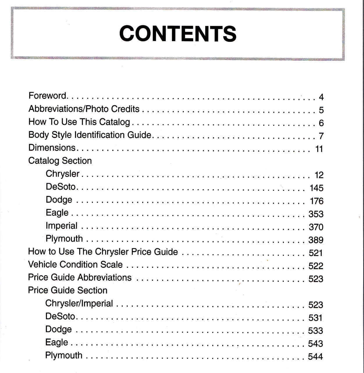 Standard Catalog Of Chrysler 1914 - 2000 - cont