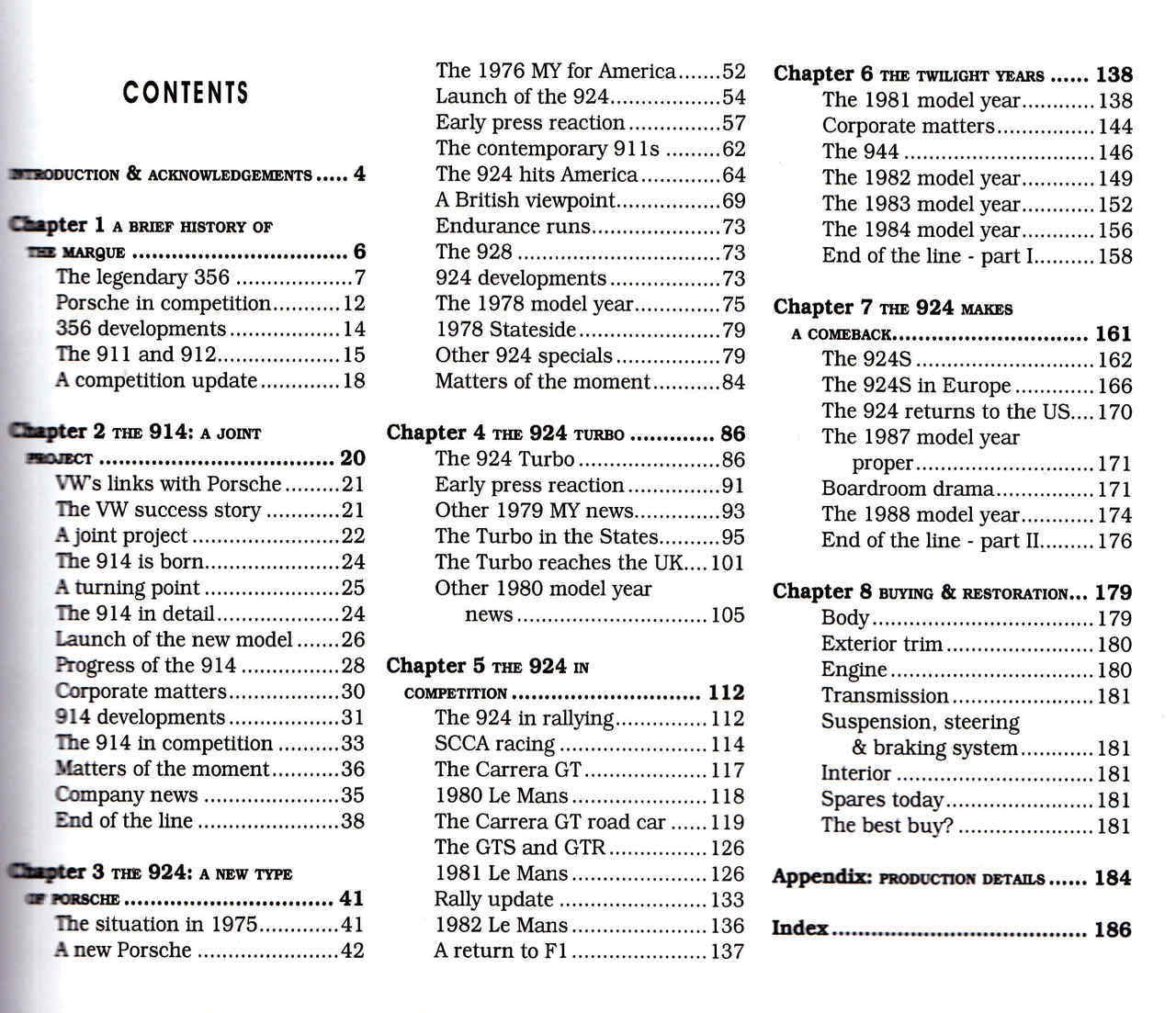 Porsche 924 (Veloce Classic Reprint Series) (9781845849771) - cont