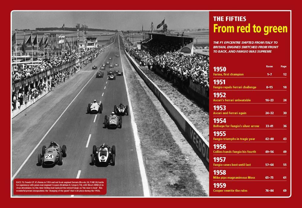 Formula 1 - All the Races - The World Championship story race-by-race  1950 – 2015