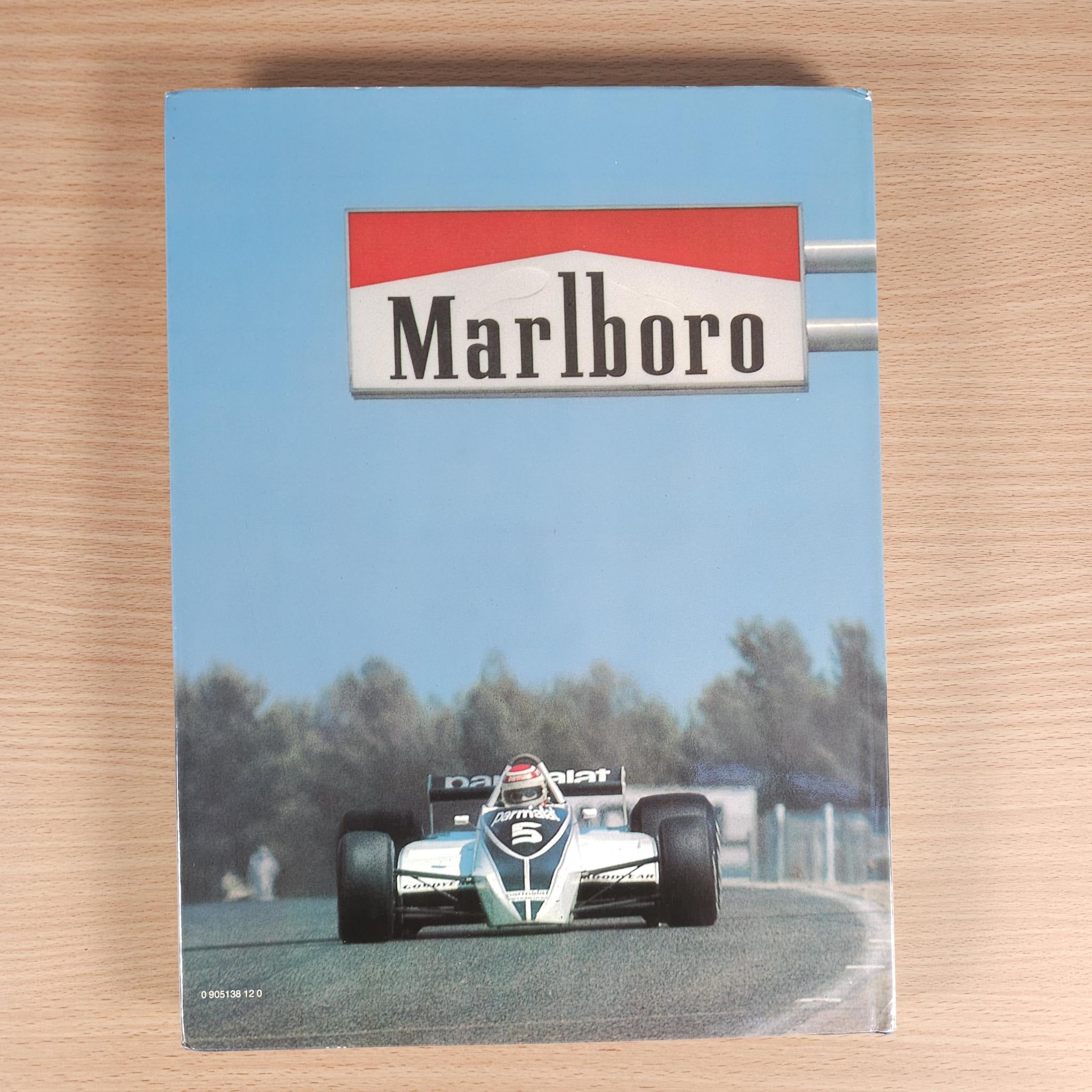 Autocourse 1980–81 book cover with Marlboro banner and Formula 1 car