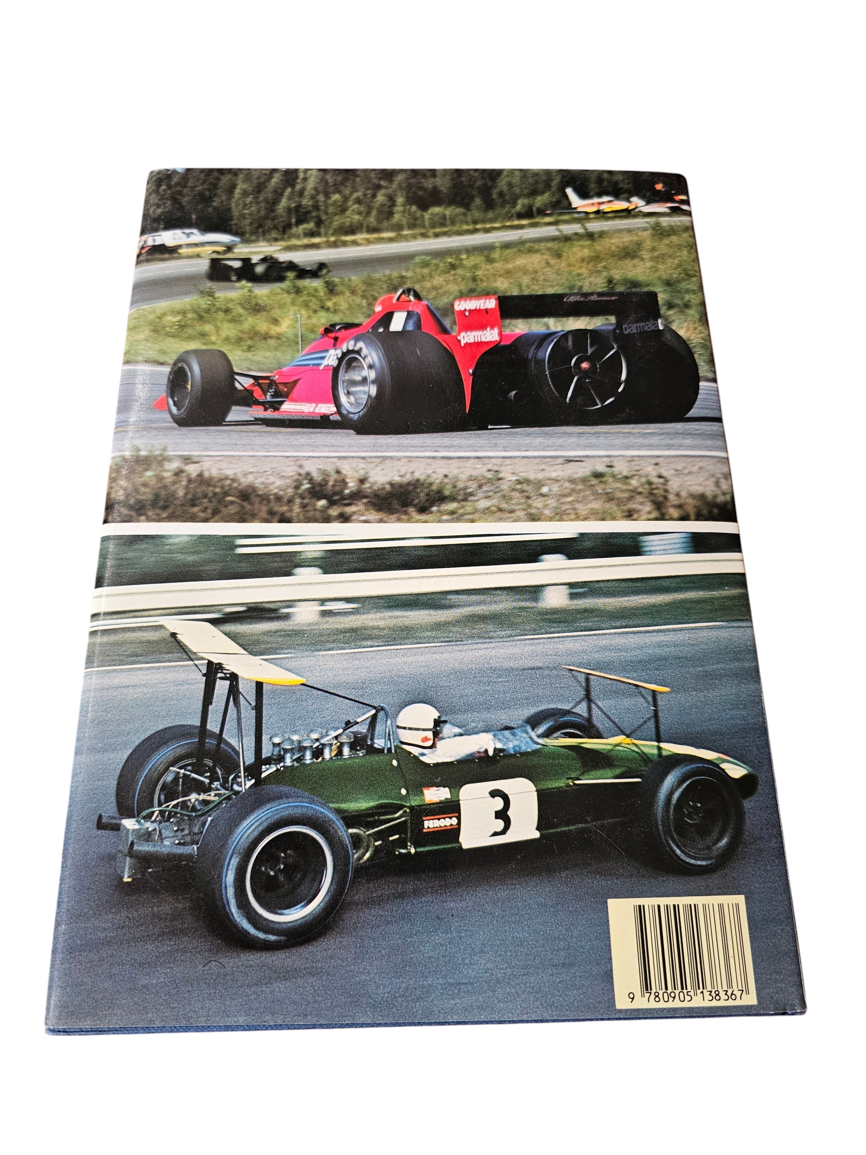 Brabham The Grand Prix Cars hardcover book with two racing car photos on cover
