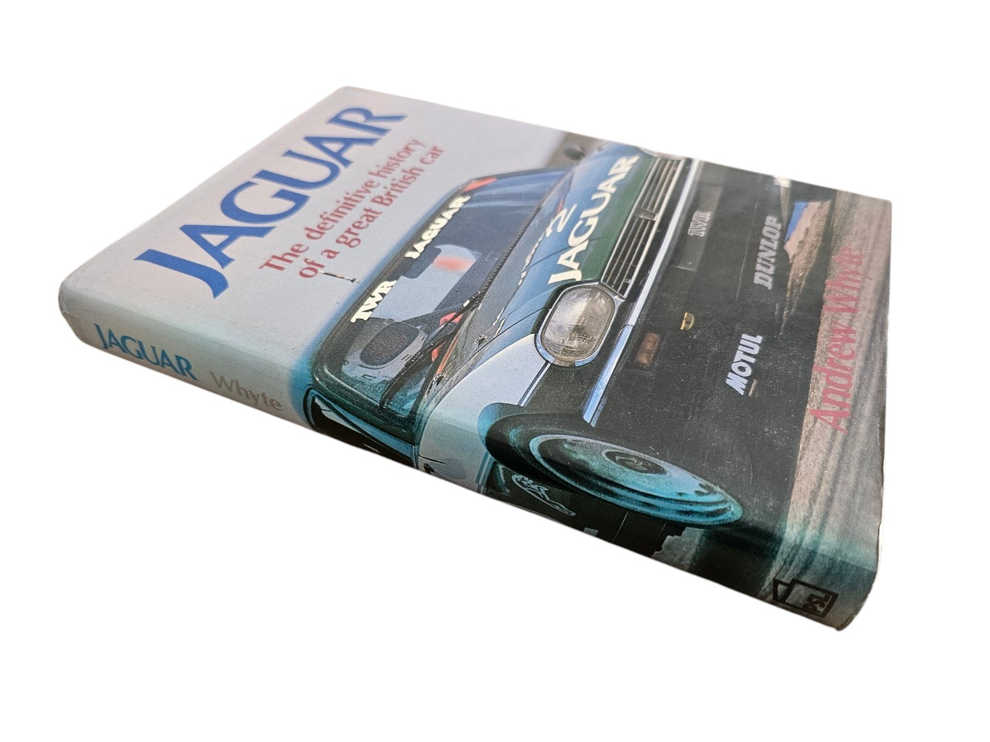 Automoto Bookshop signed hardcover book Jaguar The Definitive History of a Great British Car by Andrew Whyte