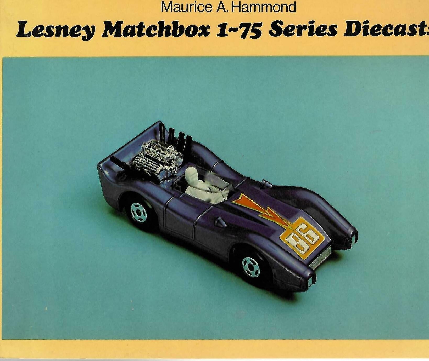 Automoto Bookshop vintage 1979 Lesney Matchbox 1-75 Series diecast collector guide paperback book cover