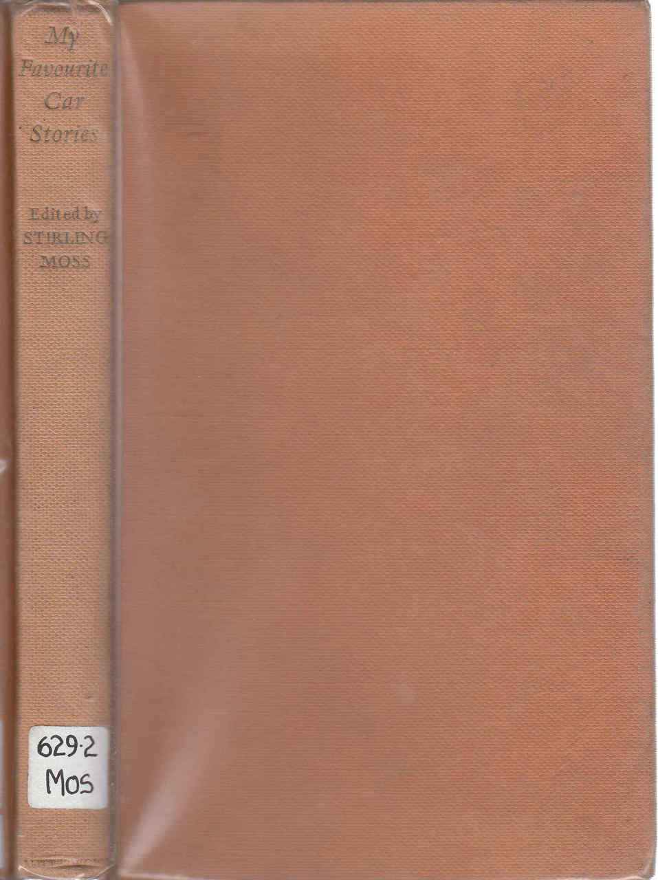 My Favourite Car Stories Edited By Stirling Moss (b0000ckofq)