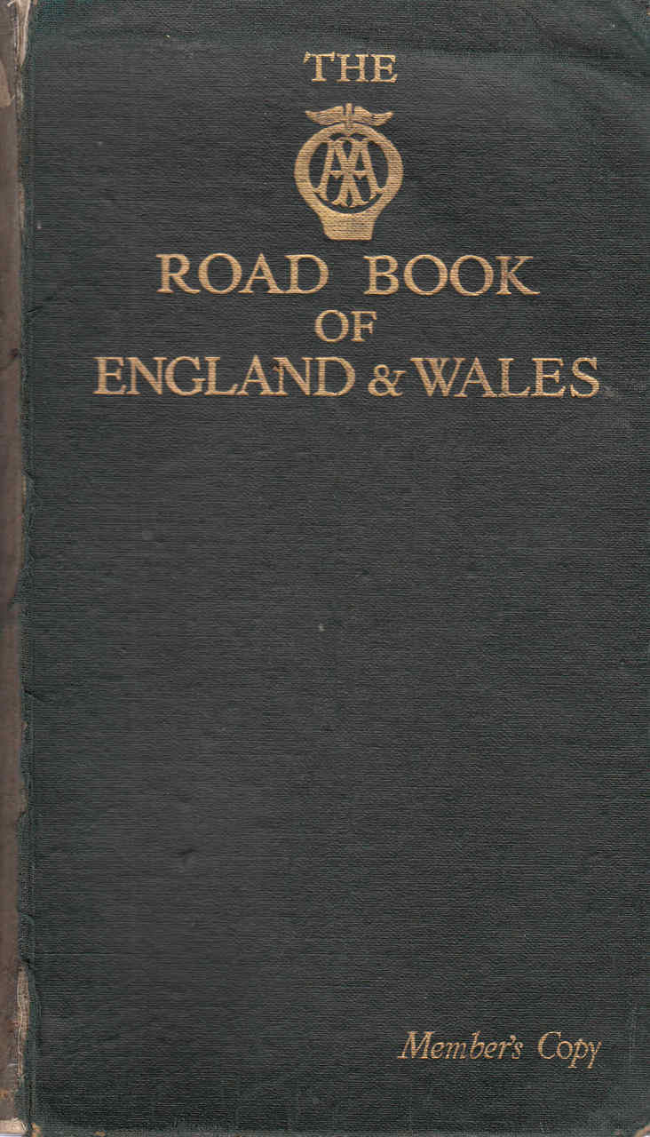 The AA Road Book Of England & Wales (Member's Copy) (b01550jdqq)