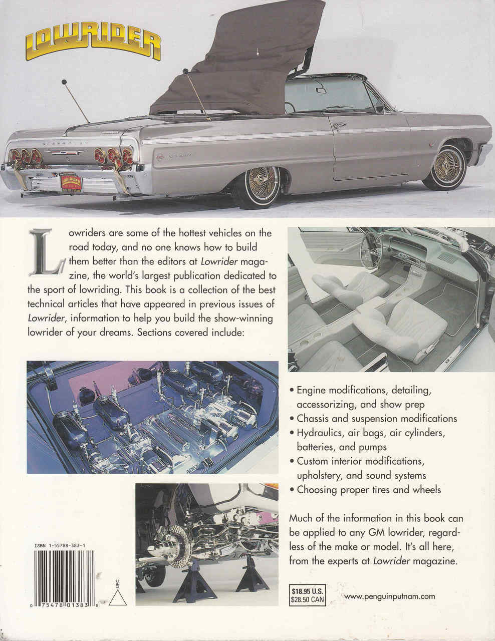 The Lowrider's Handbook: From The Editors Of Lowrider Magazine (075478013838) - back