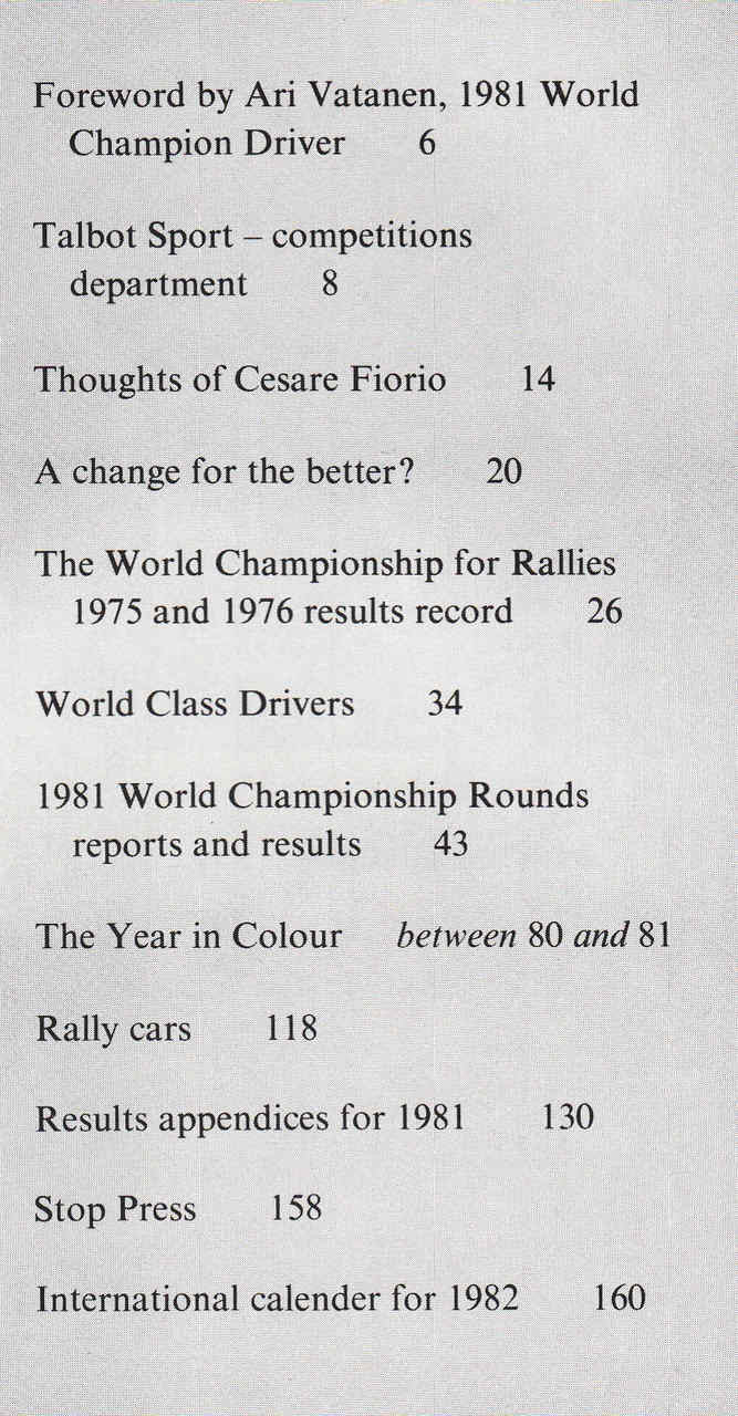 Rothmans World Rallying 4 (0850454247) - cont