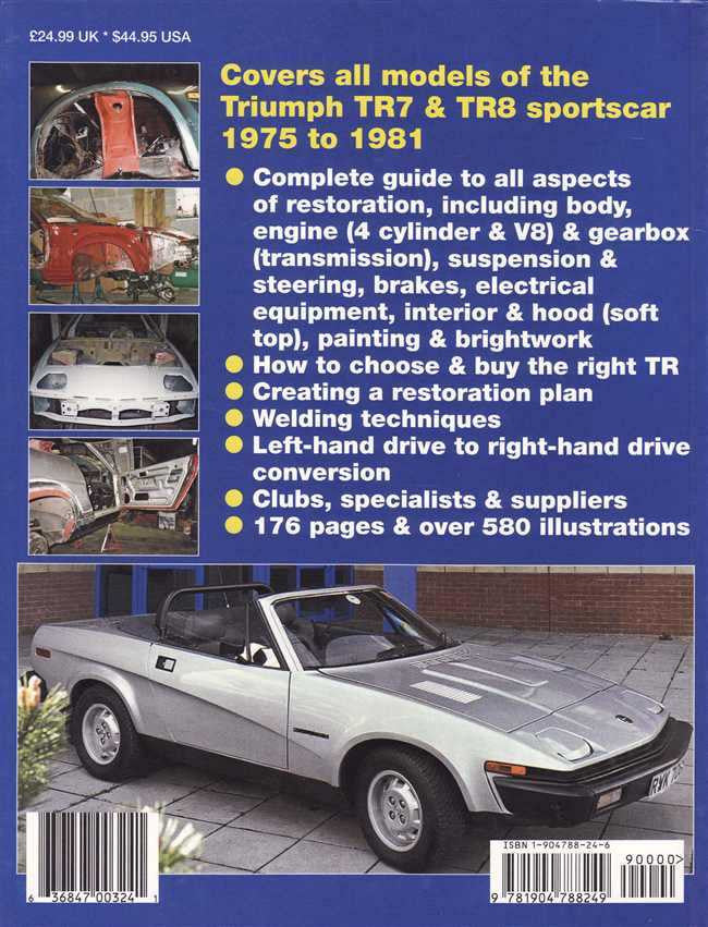 How to Restore Triumph TR7 &amp; 8 - Enthusiast's Restoration Manual