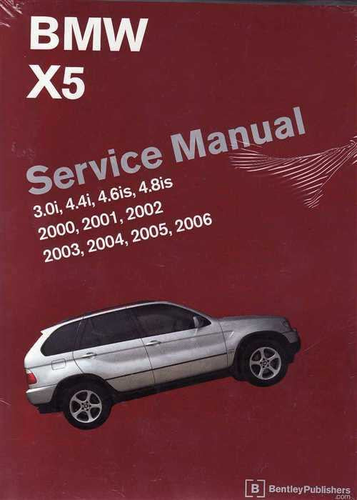 BMW X5 E53 2000 - 2006 Workshop Manual