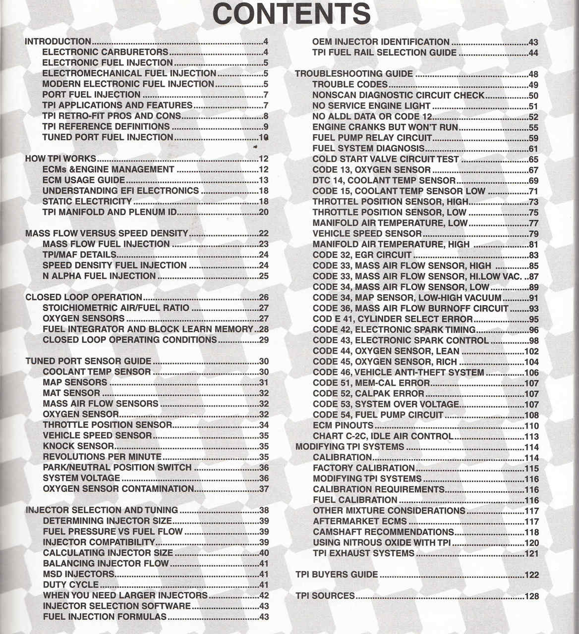 Chevy TPI Fuel Injection Swapper's Guide  - back