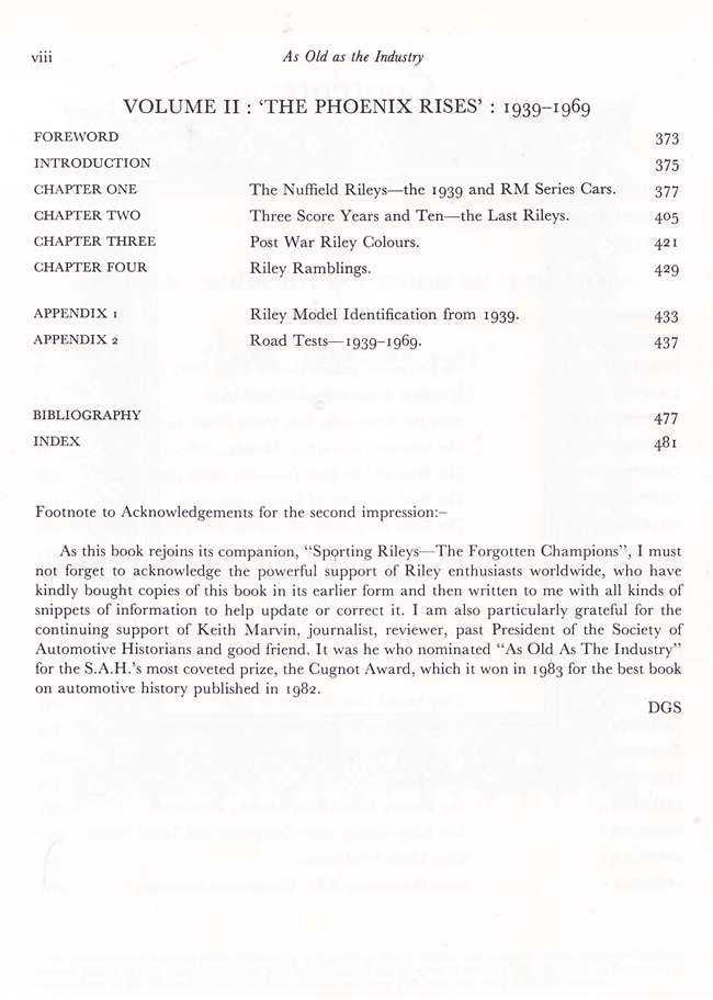 Riley 1898 - 1969: As Old As The Industry