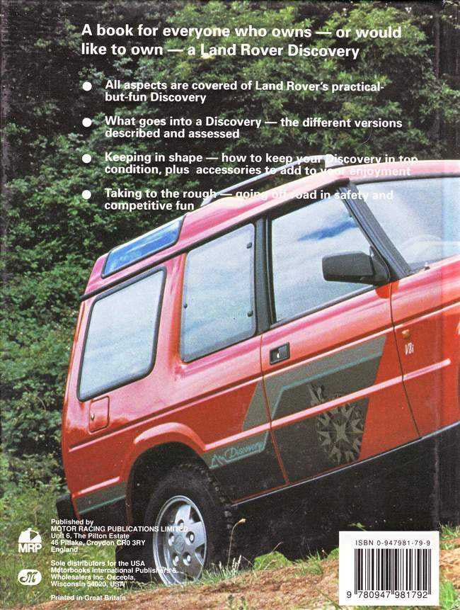 Land Rover Discovery The Enthusiast's Companion