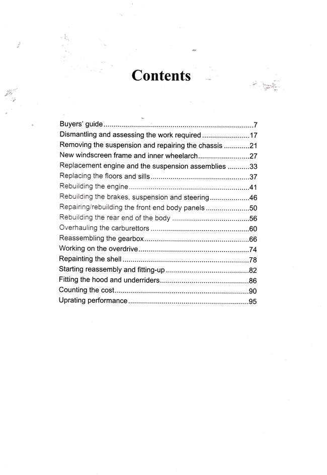 Triumph Spitfire Restoration