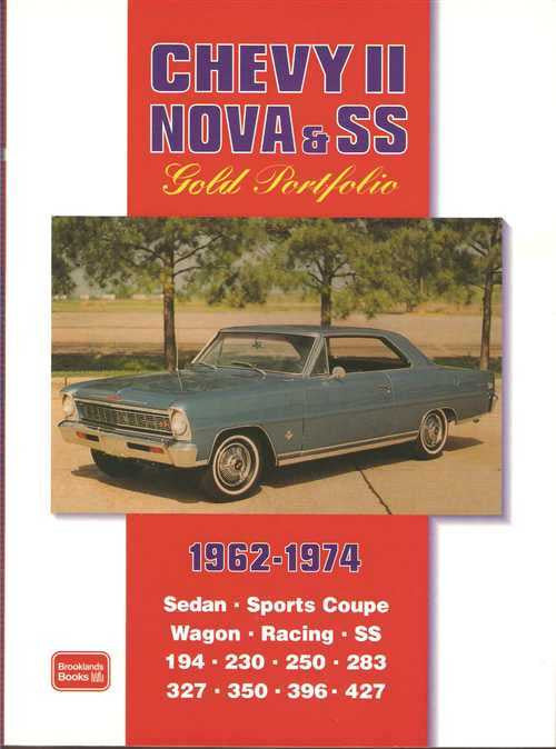 Chevy II Nova &amp; SS Gold Portfolio 1962 - 1974
