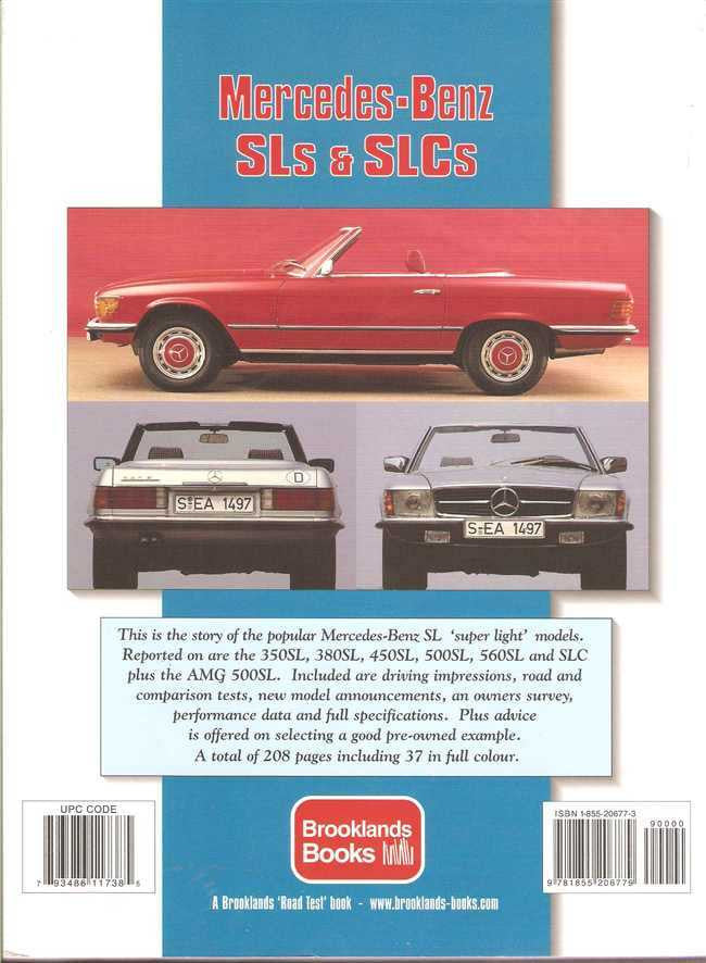 Mercedes - Benz SLs &amp; SLCs Ultimate Portfolio 1971 - 1989