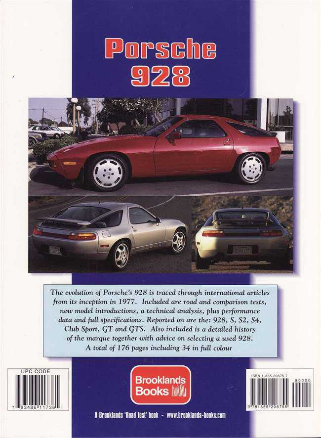 Porsche 928 Gold Portfolio 1977 - 1995
