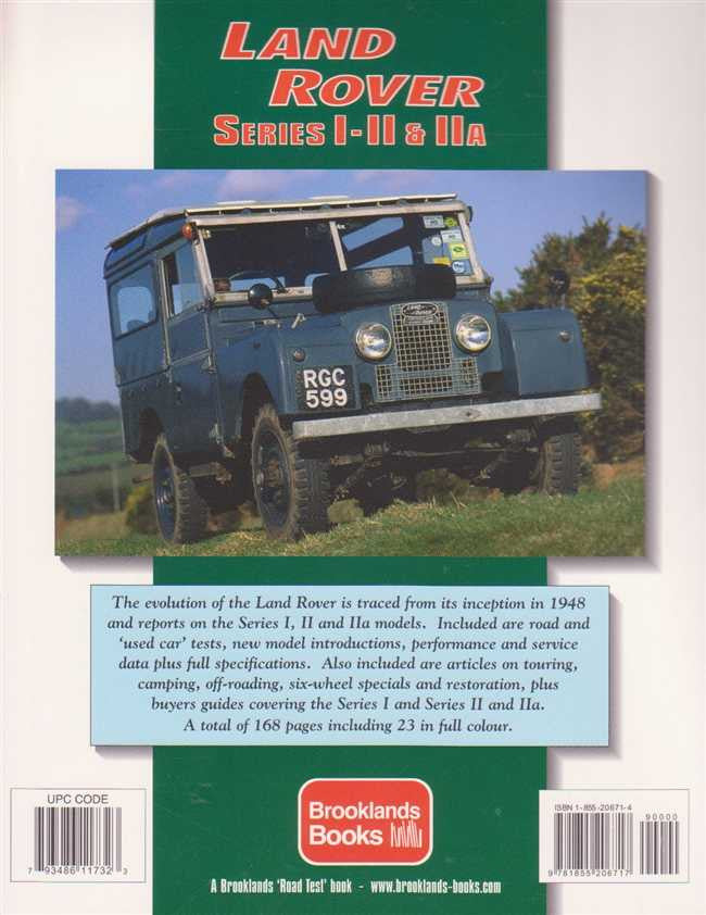 Land Rover Series I - II and IIA 1948 - 1971 Gold Portfolio