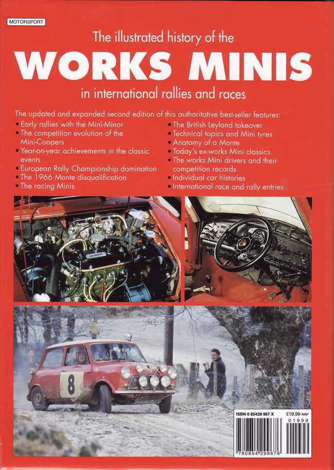 The Illustrated History Of The Works Minis In International Rallies and Races