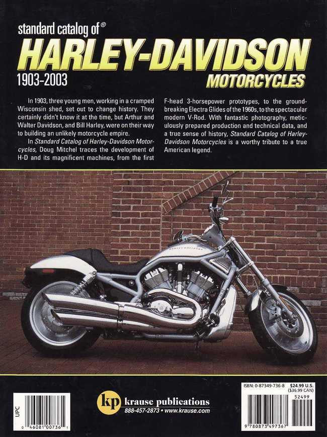 Standard Catalog of Harley-Davidson Motorcycles 1903 - 2003