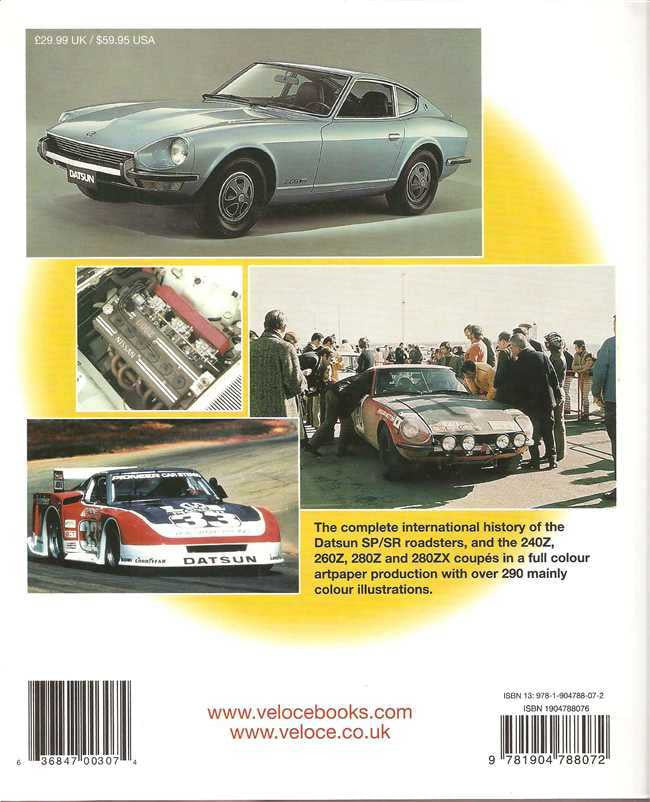 Datsun Fairlady Roadster to 280ZX - The Z-car Story