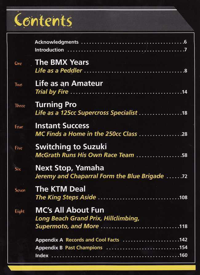 Jeremy McGrath Images Of A Supercross Champion