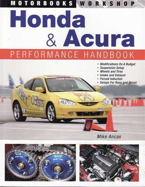 Honda &amp; Acura Performance Handbook