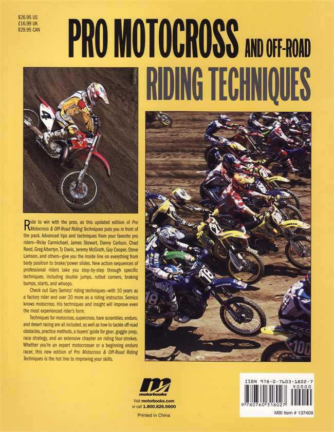 Pro Motocross &amp; Off-Road Riding Techniques