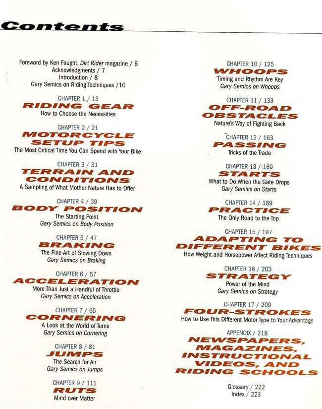 Pro Motocross &amp; Off-Road Riding Techniques