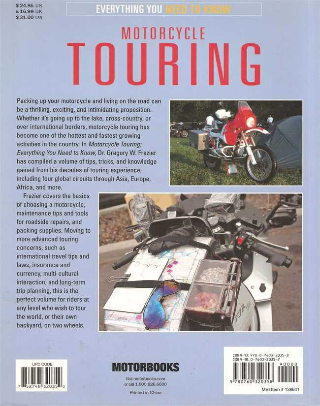 Motorcycle Touring: Everything You Need To Know