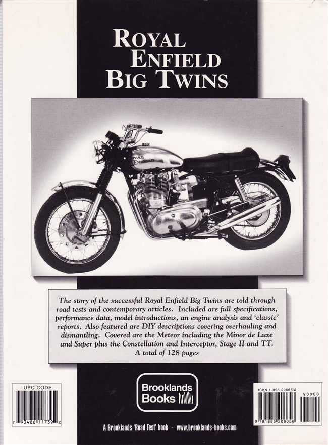 Royal Enfield Big Twins Limited Edition Extra 1953 - 1970