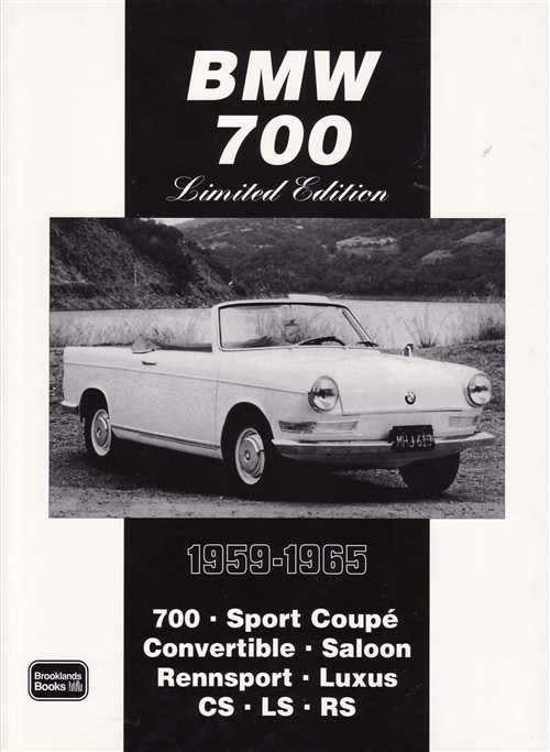 BMW 700 Limited Edition 1959 - 1965