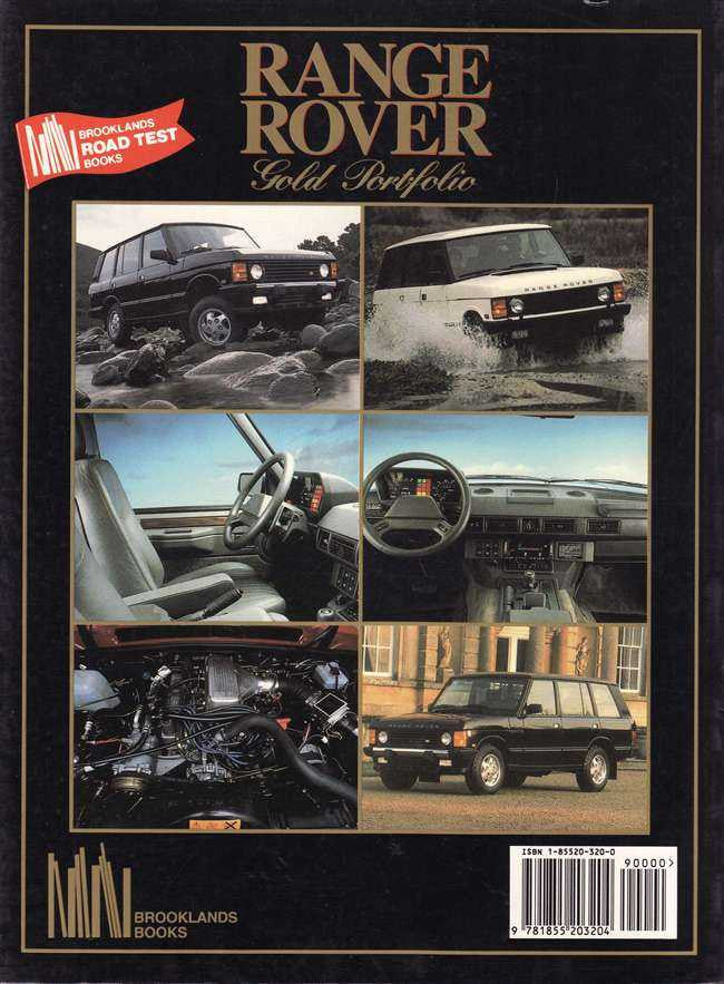 Range Rover Gold Portfolio 1985 - 1995