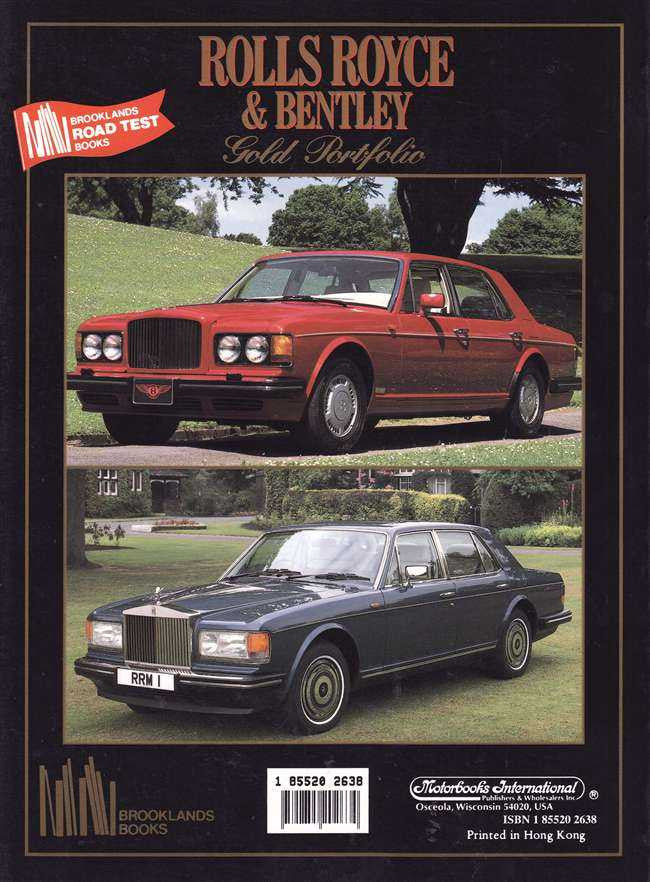 Rolls-Royce &amp; Bentley Gold Portfolio 1980 - 1989