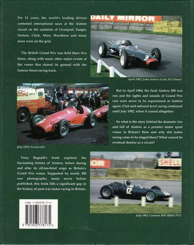 The Unfulfilled Dream: The Story Of motor Racing At Aintree