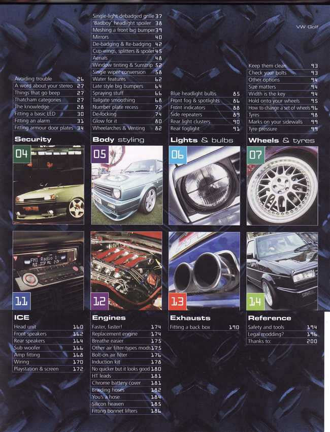 Volkswagen Golf The Definitive Guide To Modifying (Haynes Max Power)
