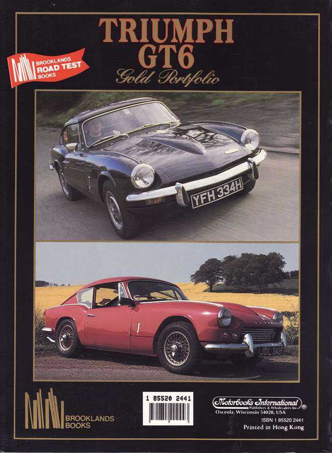 Triumph GT6 Gold Portfolio 1966 - 1974