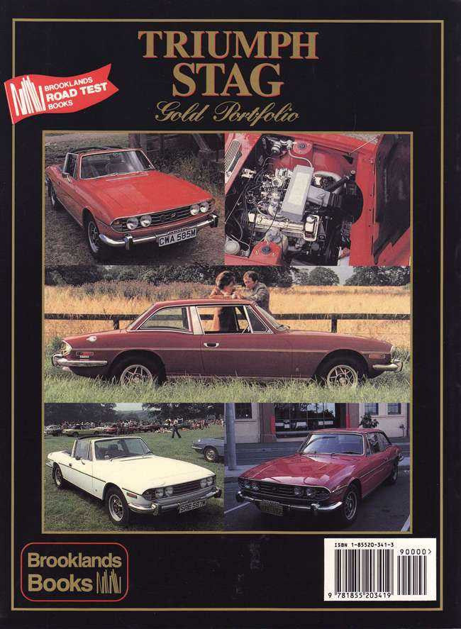 Triumph Stag Gold Portfolio 1970 - 1977