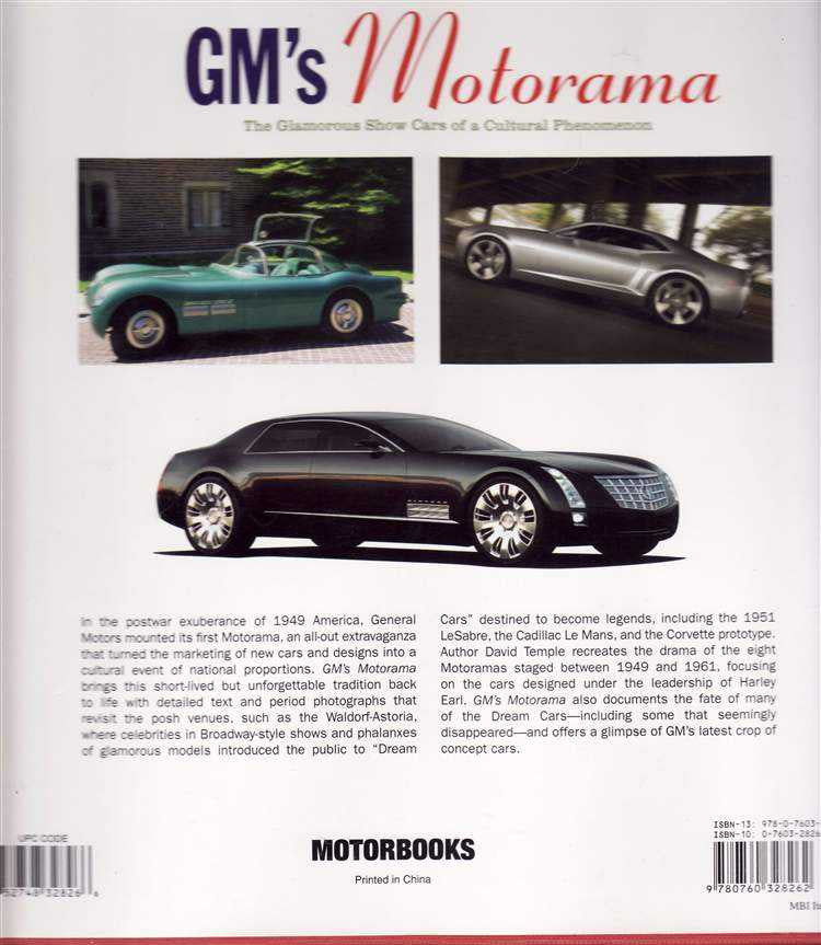GM's Motorama: The Glamorous Show Cars of a Cultural Phenomenon