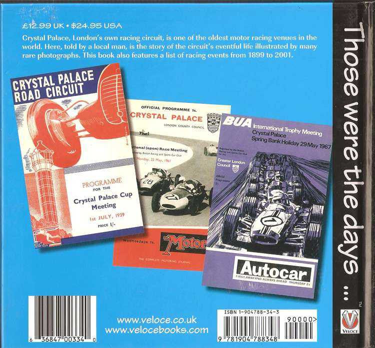 Motor Racing at Crystal Palace London's Own Circuit: Those Were The Days...