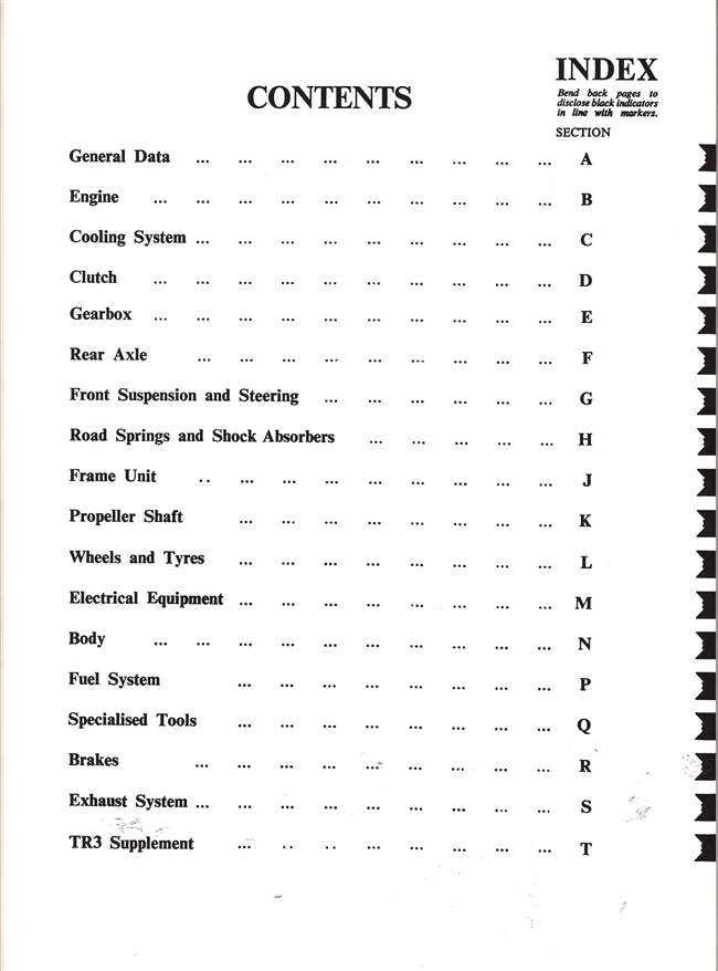 Triumph TR2 &amp; TR3 Workshop Manual