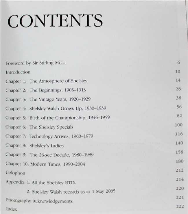 The Shelsley Walsh Story