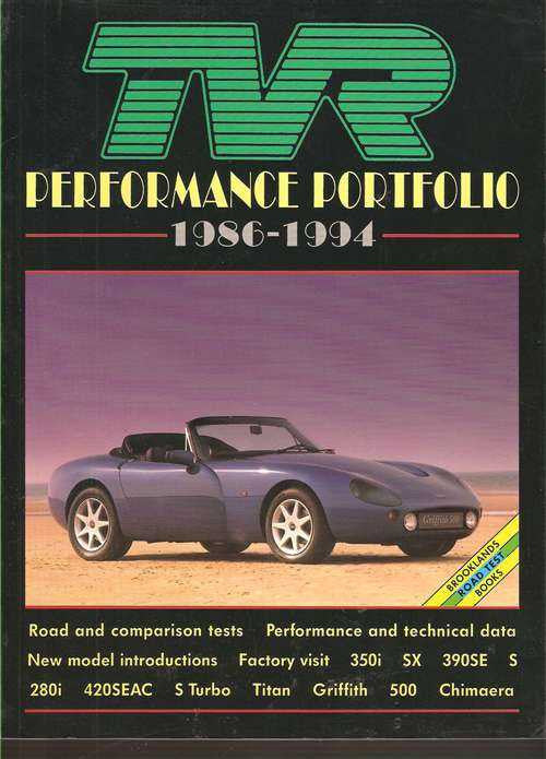 TVR Performance Portfolio 1986 - 1994