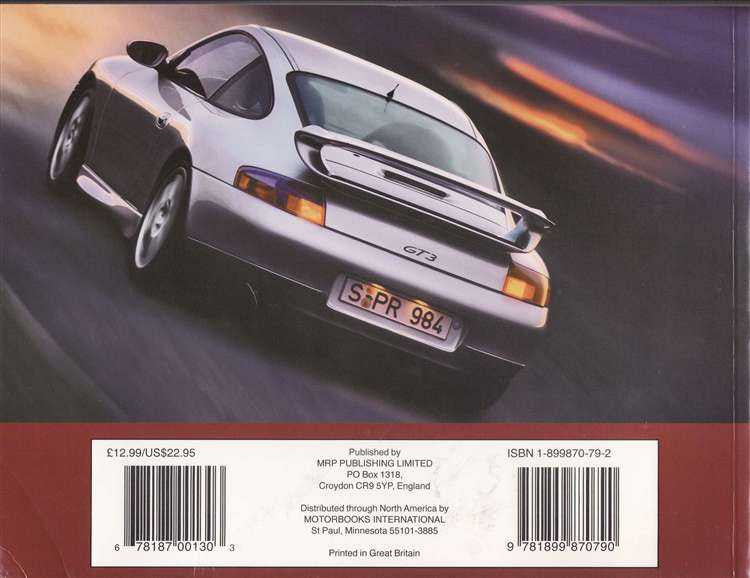Porsche 911 and Derivatives 1994 - 2005 (Vol. 3)