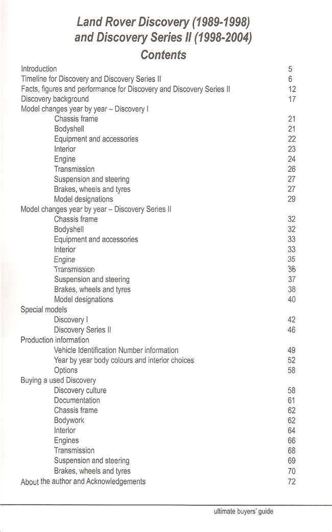 Land Rover Discovery and Discovery Series II: Ultimate Buyers' Guide