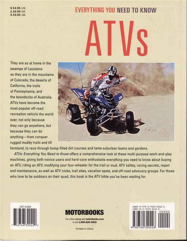 ATVs: Everything You Need to Know