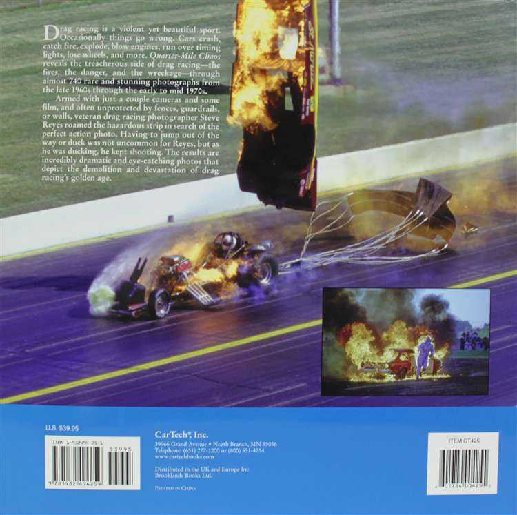 Quarter-Mile Chaos: Images of Drag Racing Mayhem