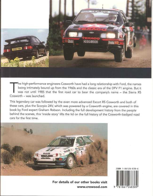 Cosworth and Ford: The Road Cars